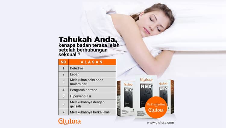 7 Alasan Badan Jadi Lelah Setelah Hubungan Seksual