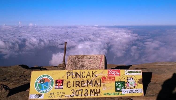 Stop! Pendakian Gunung Ciremai via Majalengka Tutup Sampai 18 Oktober 2021
