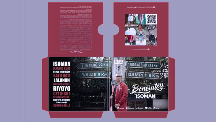 Rapper Bonerutzy Rilis Album ISOMAN Bersama Oneng Sugiarta Entertainment