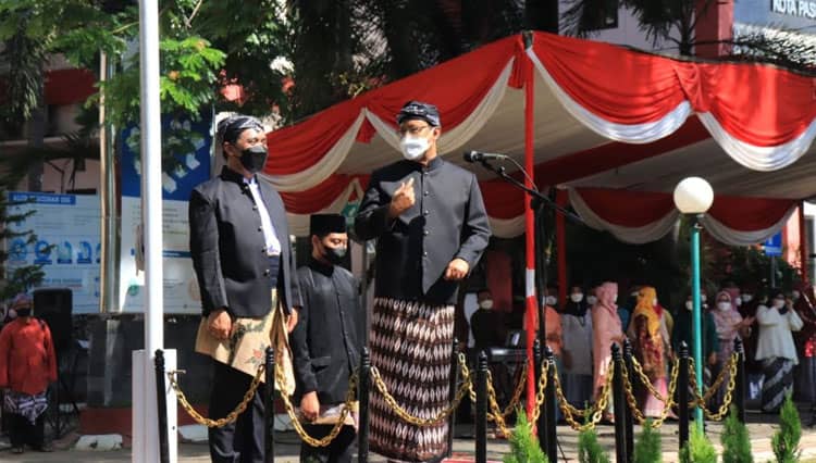 Upacara Sumpah Pemuda, ASN Pemkot Pasuruan Kenakan Baju Adat
