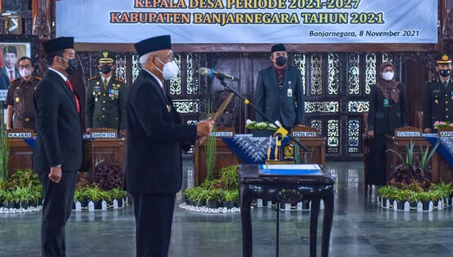 Plh Bupati Banjarnegara: Jadilah Sosok Kades yang Dewasa dan Profesional