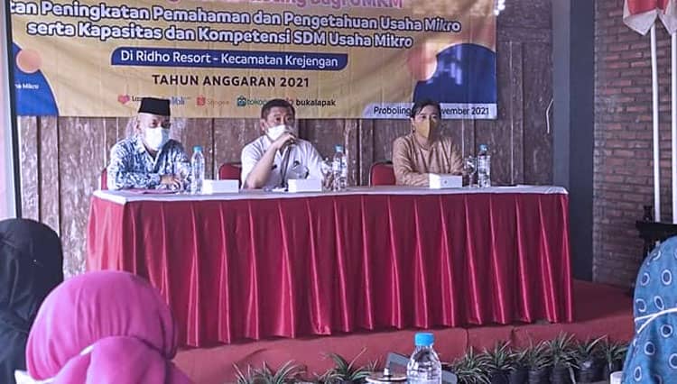 Puluhan Pelaku UMKM Kabupaten Probolinggo Dilatih Digital Marketing