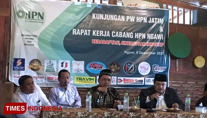 Gelar Rakercab, HPN Ngawi Susun Langkah Strategis Pengusaha NU
