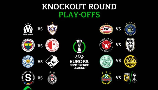 Hasil Drawing Babak Playoff Liga Conference UEFA 2021-2022