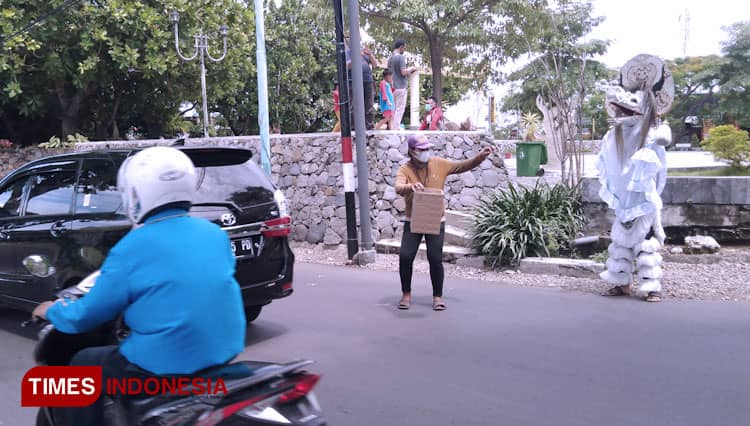 Lewat Atraksi Seni, Warga Gresik Galang Dana untuk Korban Erupsi Semeru