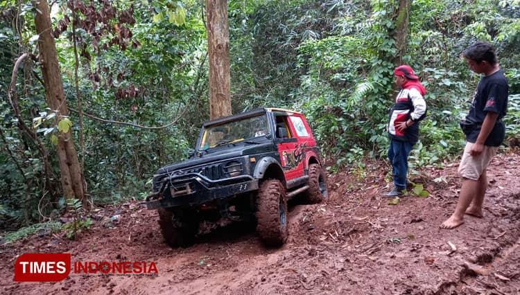 Serunya Wisata Offroad Telusuri Hutan Jati Alas Roban Batang