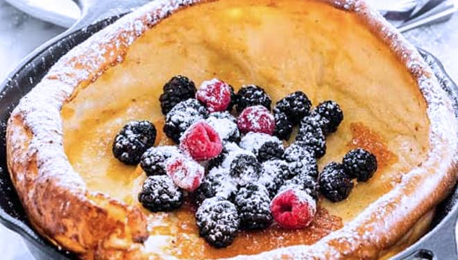 Ini Resep dan Cara Bikin Pancake Dutch Baby, Mudah dan Nagih Lho