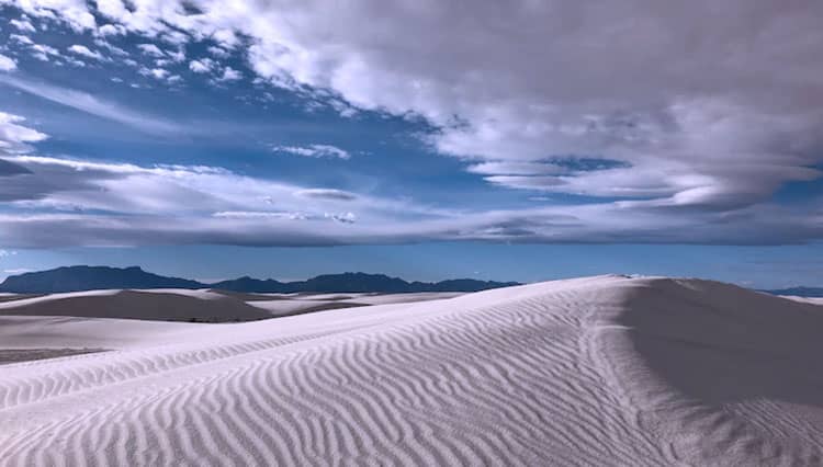 White Sands New Mexico, The One and Only Sand Dune with Pure White Sand in the World