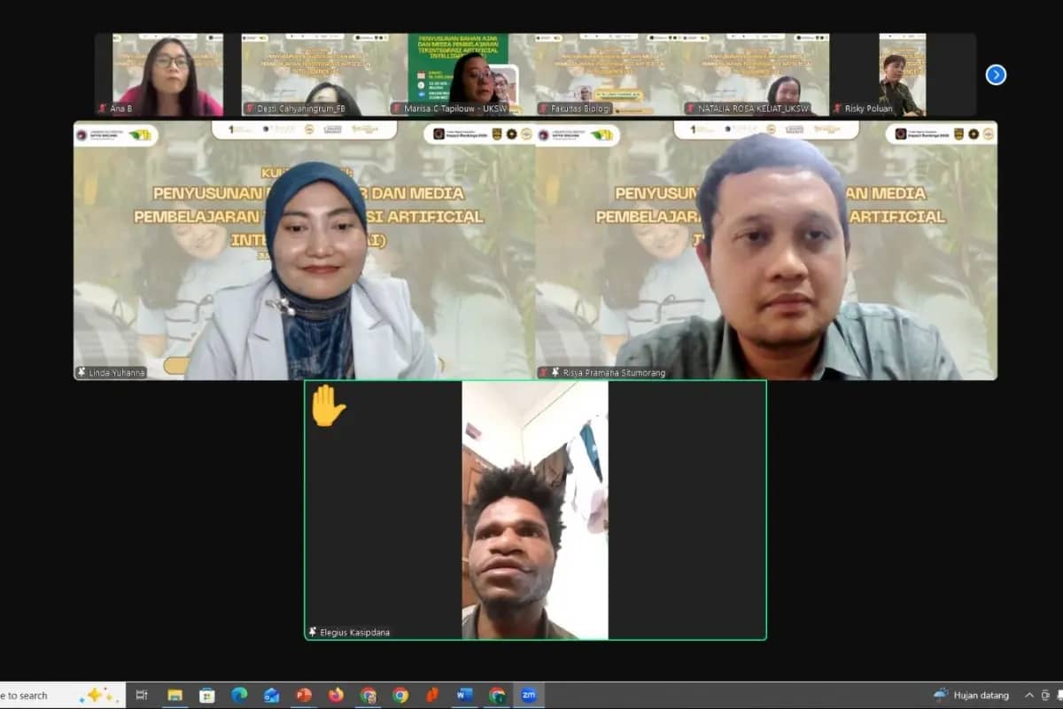 UNIPMA–UKSW Gelar Kuliah Umum, Bahas Inovasi Pembelajaran Biologi Berbasis Kecerdasan Artifisial