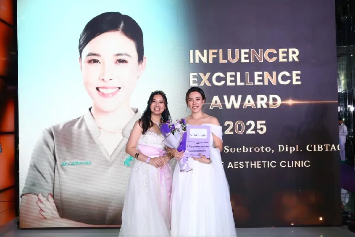 Dedikasi Tanpa Batas: dr. Catherine Soebroto Raih Penghargaan Top Performer Ellansé se-Indonesia