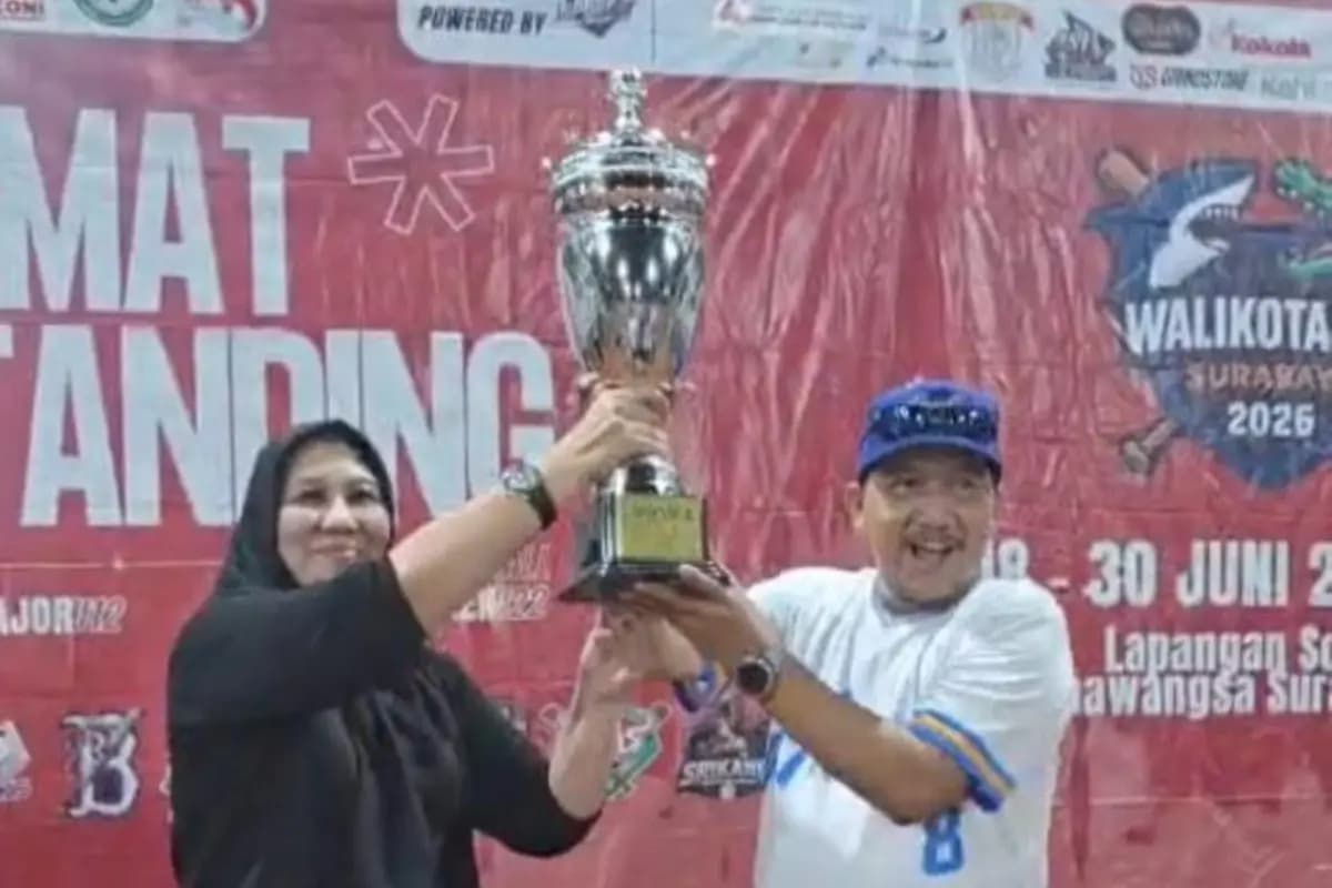 HAWKS Surabaya Raih Juara Umum Wali Kota Cup 2026 Cabor Baseball dan Softball