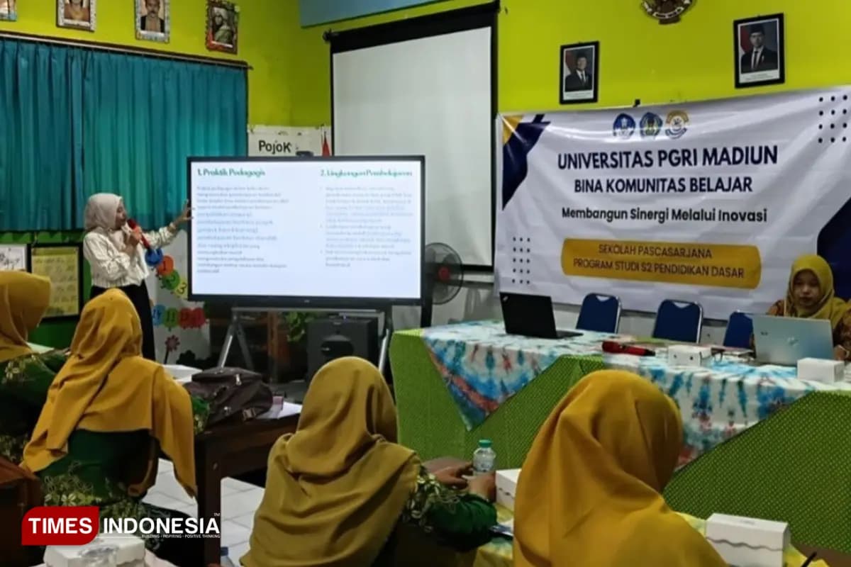 Unipma Madiun Bina Komunitas Belajar Guru Gugus Kartoharjo melalui Workshop Kokurikuler Berbasis Literasi dan Numerasi