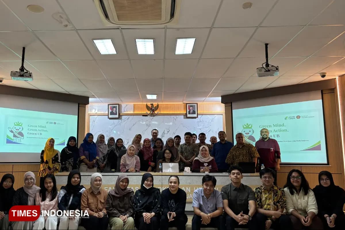 Komitmen Dukung Program Green Campus, FKH UB Gelar Jalan Sehat Jumat Ceria, Kuliah Umum Hingga Workshop 3R