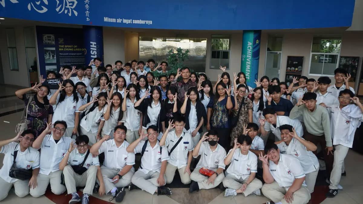 Sambut SMA TNH Mojokerto, Universitas Ma Chung Malang Kenalkan Dunia Kampus