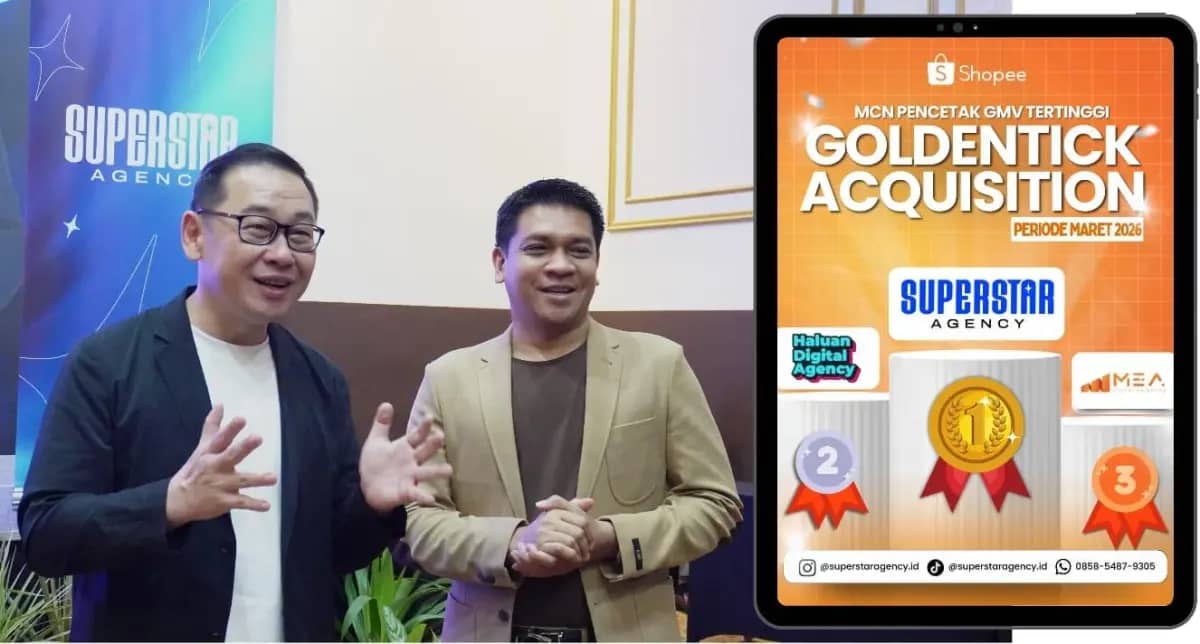 Superstar Agency Pertahankan Gelar Juara Shopee Golden Tick Mission