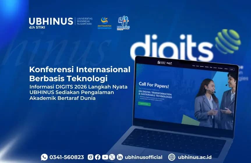 UBHINUS Sediakan Pengalaman Akademik Bertaraf Internasional Lewat Konferensi DIGITS 2026